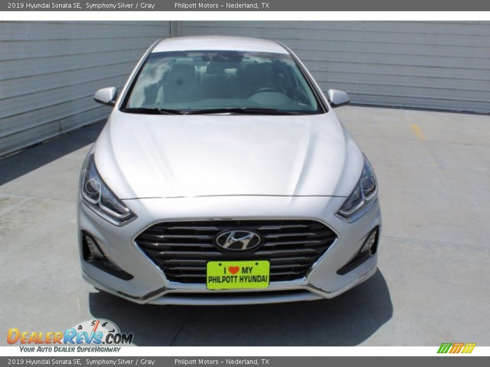 2019 Hyundai Sonata SE Symphony Silver / Gray Photo #3