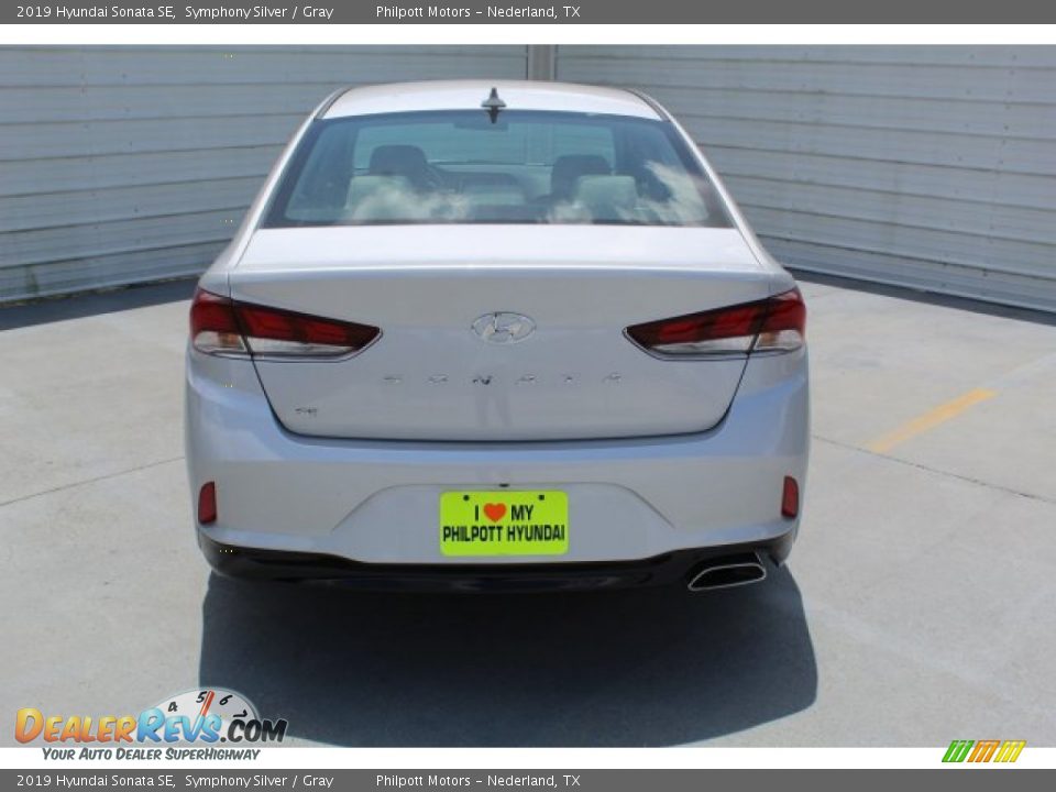 2019 Hyundai Sonata SE Symphony Silver / Gray Photo #6