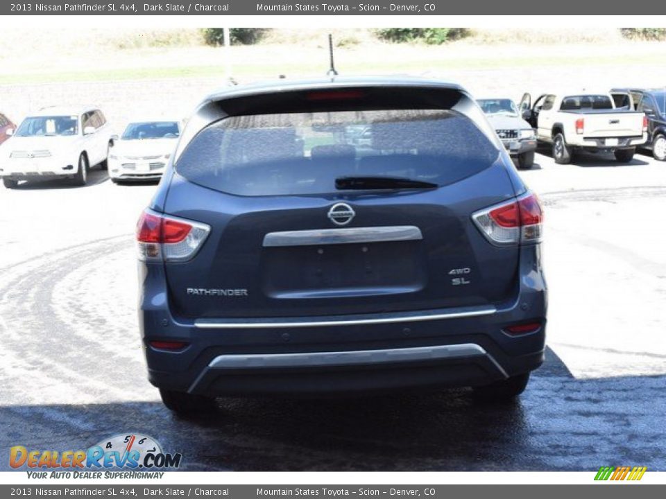 2013 Nissan Pathfinder SL 4x4 Dark Slate / Charcoal Photo #5