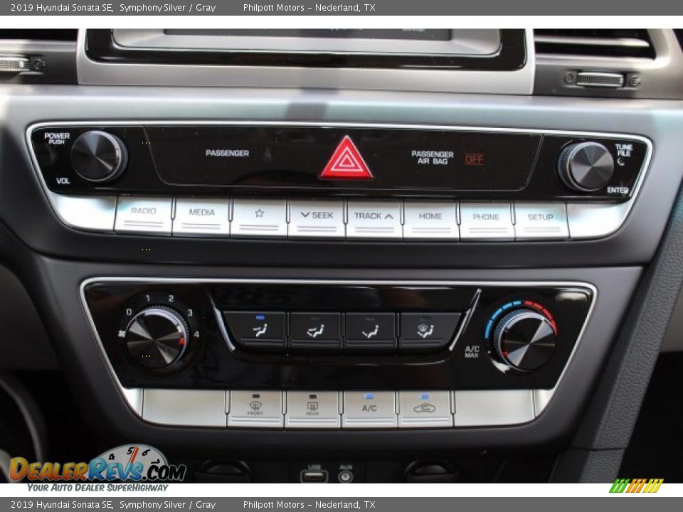 2019 Hyundai Sonata SE Symphony Silver / Gray Photo #15