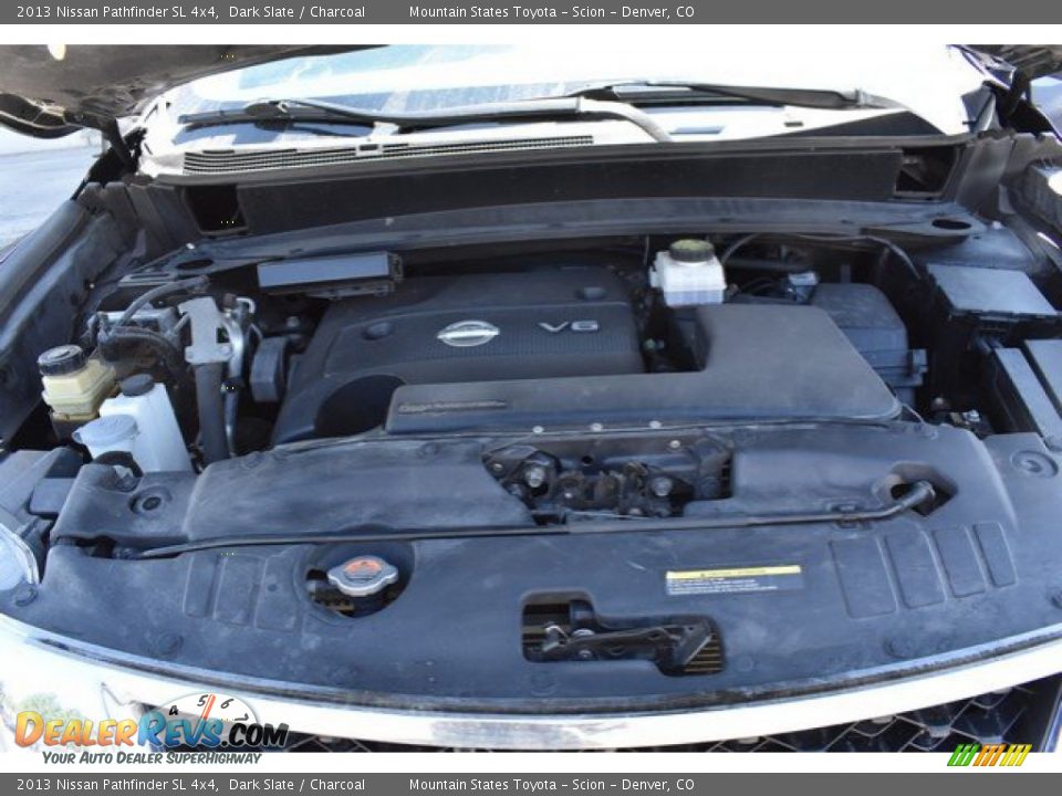 2013 Nissan Pathfinder SL 4x4 Dark Slate / Charcoal Photo #9