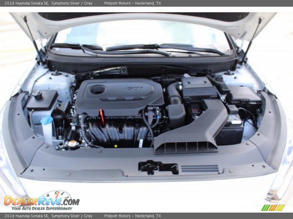 2019 Hyundai Sonata SE Symphony Silver / Gray Photo #21