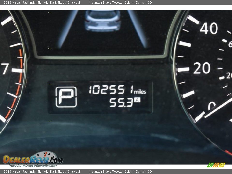 2013 Nissan Pathfinder SL 4x4 Dark Slate / Charcoal Photo #12