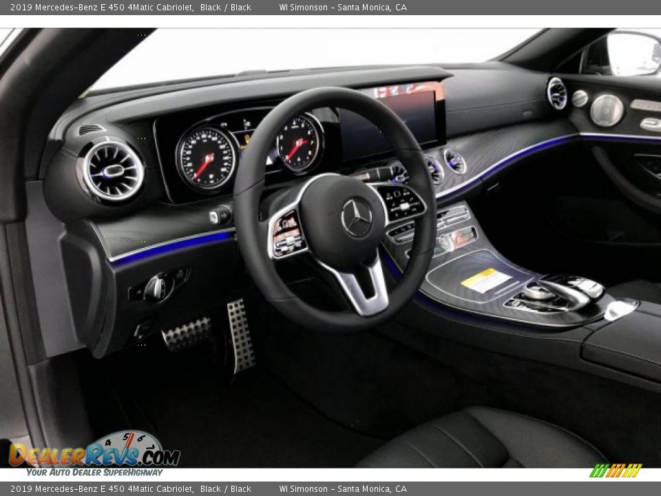 Dashboard of 2019 Mercedes-Benz E 450 4Matic Cabriolet Photo #4