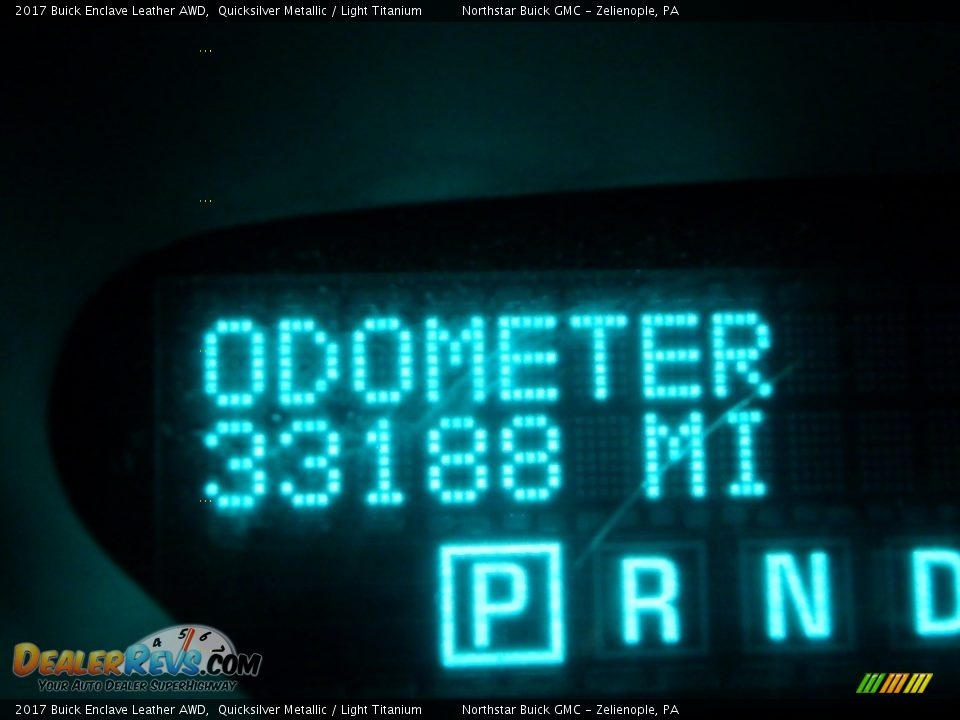 2017 Buick Enclave Leather AWD Quicksilver Metallic / Light Titanium Photo #30