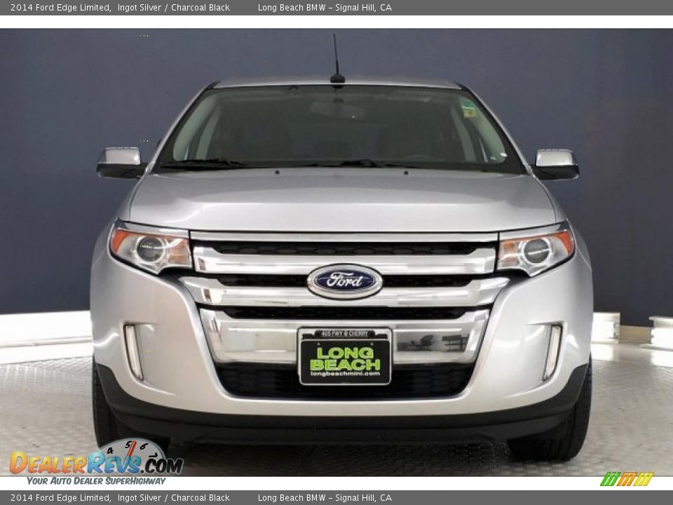 2014 Ford Edge Limited Ingot Silver / Charcoal Black Photo #2