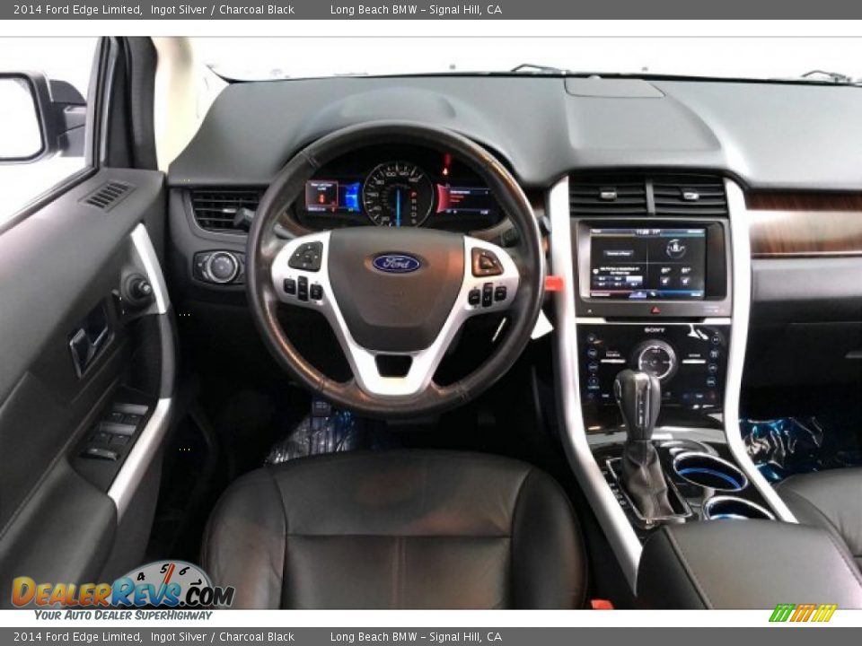 2014 Ford Edge Limited Ingot Silver / Charcoal Black Photo #4