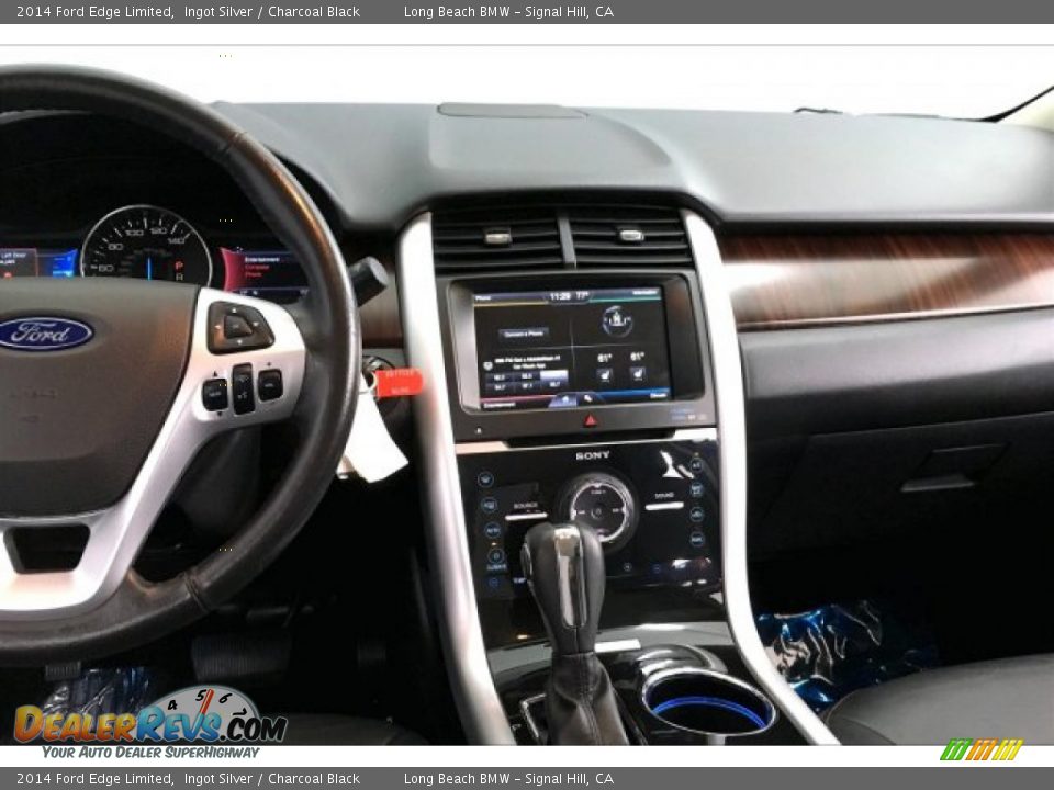 2014 Ford Edge Limited Ingot Silver / Charcoal Black Photo #5