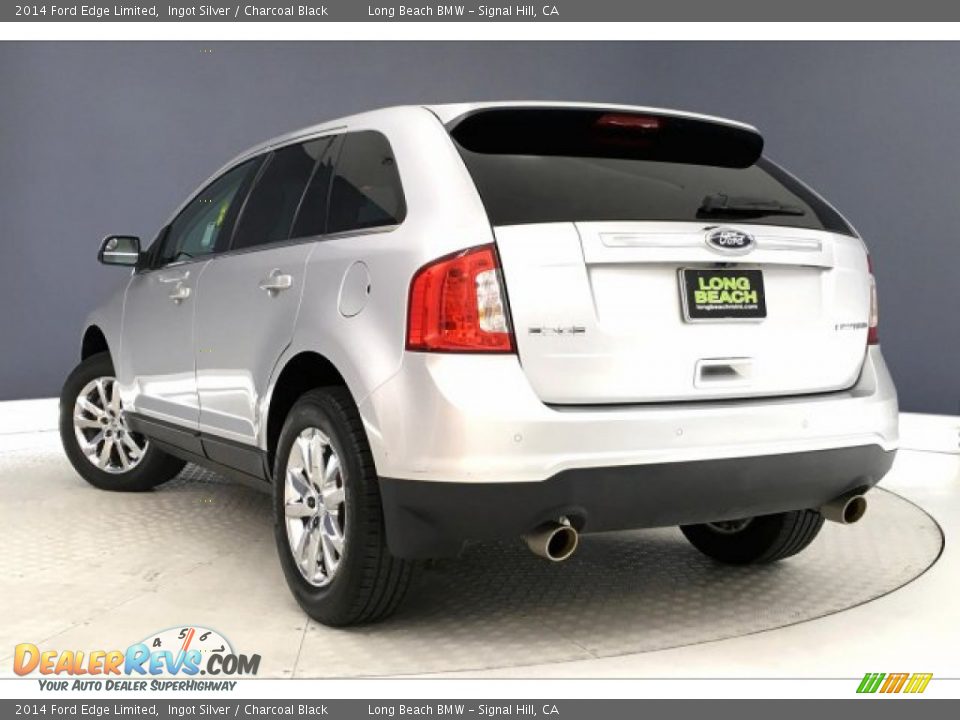 2014 Ford Edge Limited Ingot Silver / Charcoal Black Photo #10