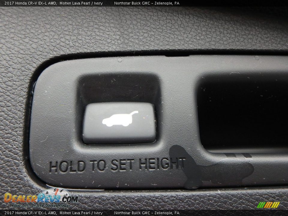 2017 Honda CR-V EX-L AWD Molten Lava Pearl / Ivory Photo #12