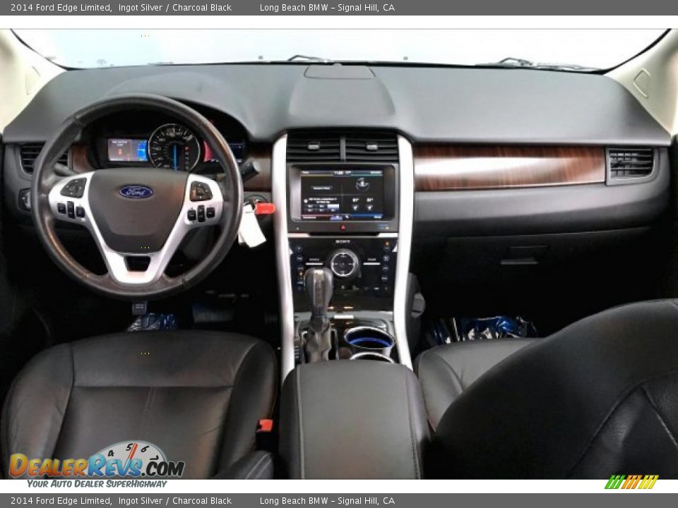2014 Ford Edge Limited Ingot Silver / Charcoal Black Photo #20