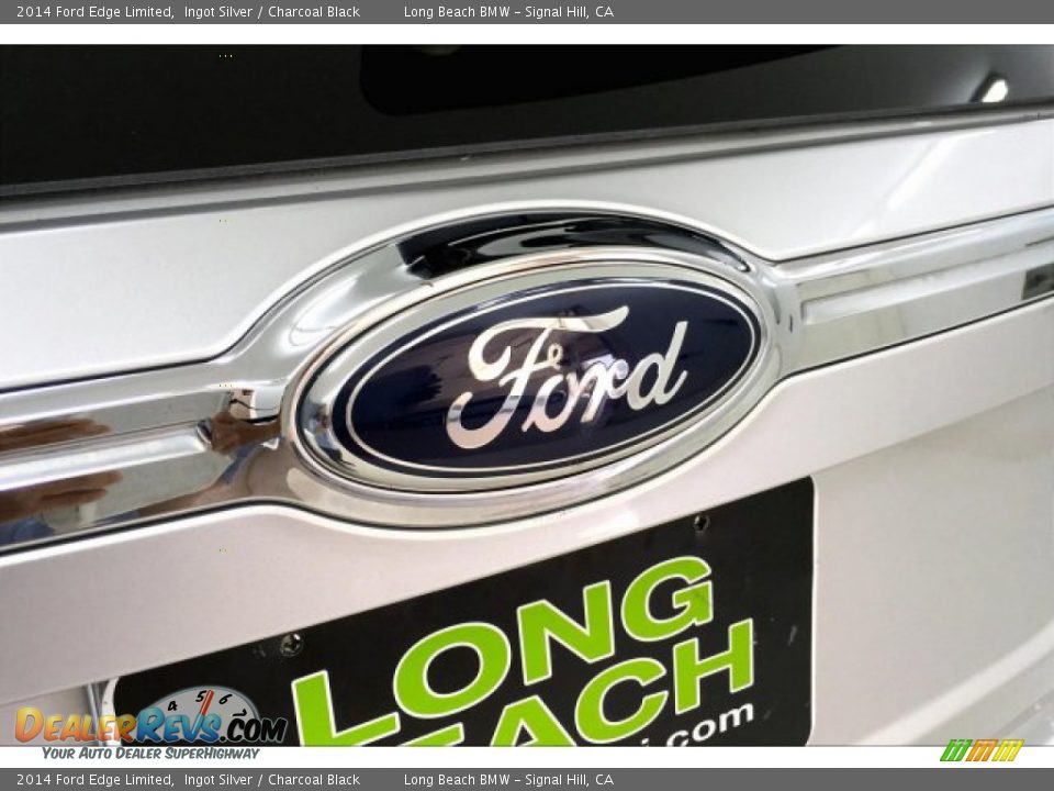 2014 Ford Edge Limited Ingot Silver / Charcoal Black Photo #23
