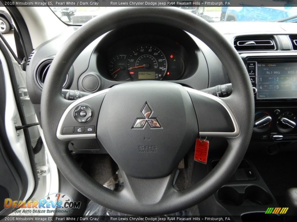 2018 Mitsubishi Mirage ES Steering Wheel Photo #16