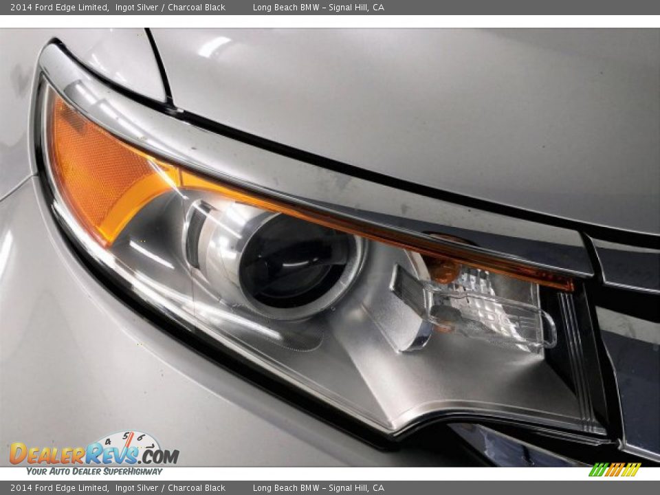 2014 Ford Edge Limited Ingot Silver / Charcoal Black Photo #27