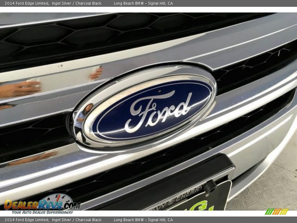 2014 Ford Edge Limited Ingot Silver / Charcoal Black Photo #28
