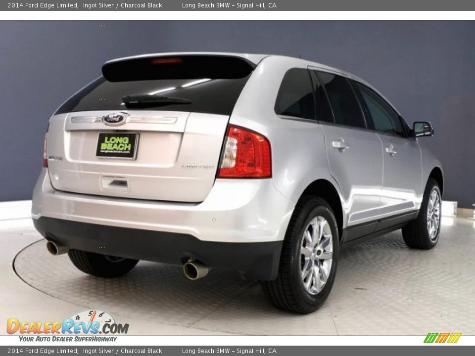 2014 Ford Edge Limited Ingot Silver / Charcoal Black Photo #29