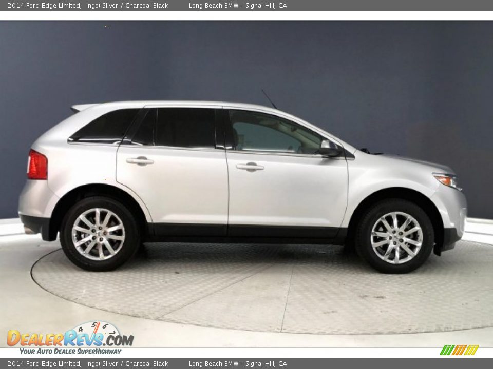 2014 Ford Edge Limited Ingot Silver / Charcoal Black Photo #30
