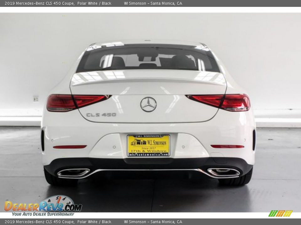 2019 Mercedes-Benz CLS 450 Coupe Polar White / Black Photo #3