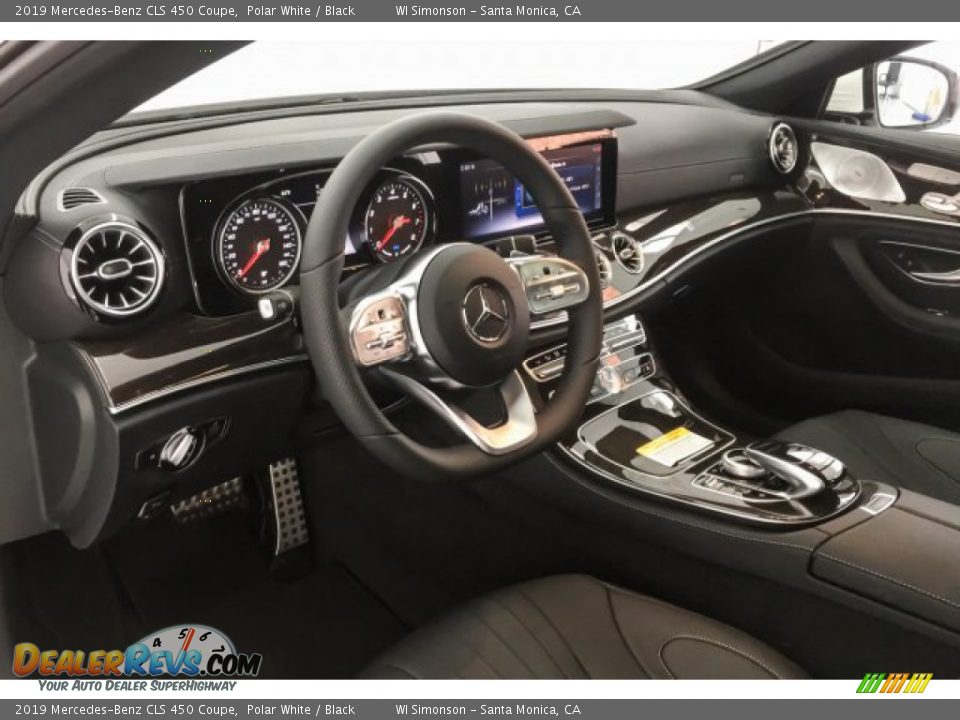 2019 Mercedes-Benz CLS 450 Coupe Polar White / Black Photo #4