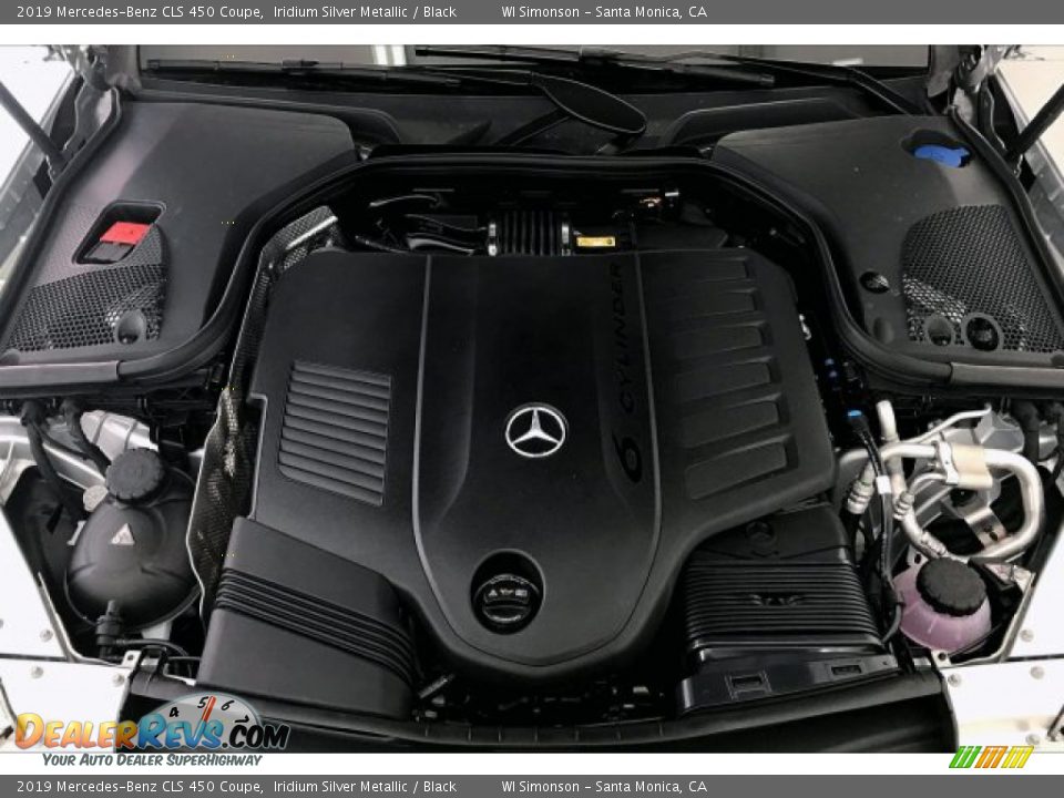 2019 Mercedes-Benz CLS 450 Coupe Iridium Silver Metallic / Black Photo #8