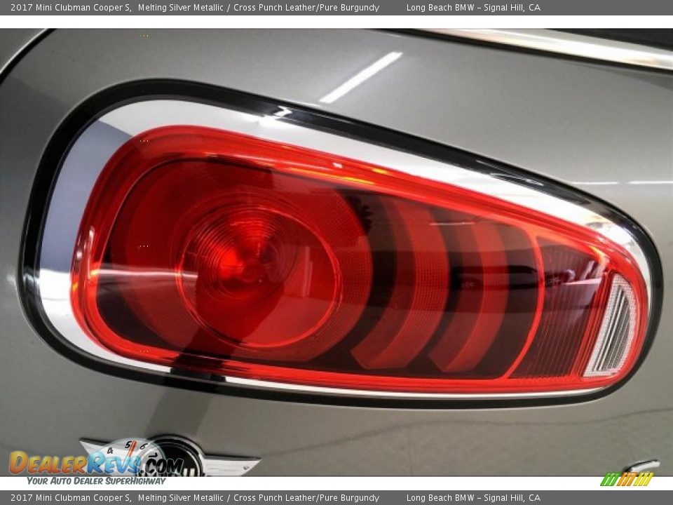 2017 Mini Clubman Cooper S Melting Silver Metallic / Cross Punch Leather/Pure Burgundy Photo #22
