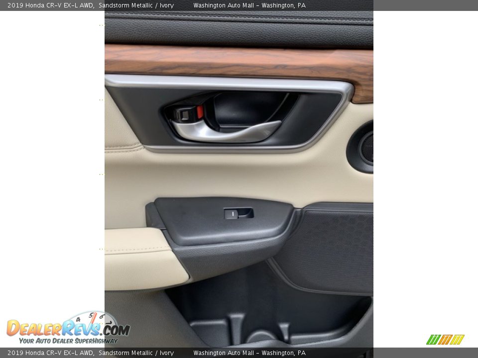 2019 Honda CR-V EX-L AWD Sandstorm Metallic / Ivory Photo #16