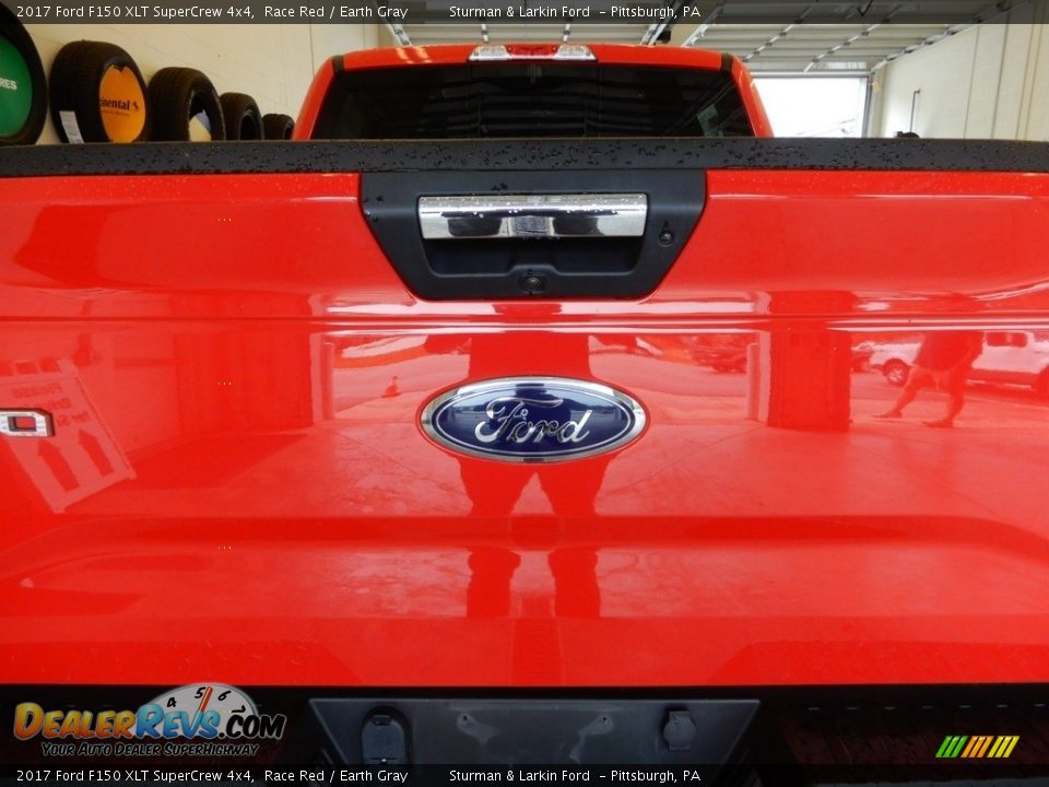 2017 Ford F150 XLT SuperCrew 4x4 Race Red / Earth Gray Photo #7