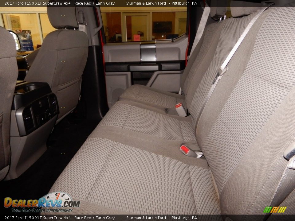 2017 Ford F150 XLT SuperCrew 4x4 Race Red / Earth Gray Photo #17