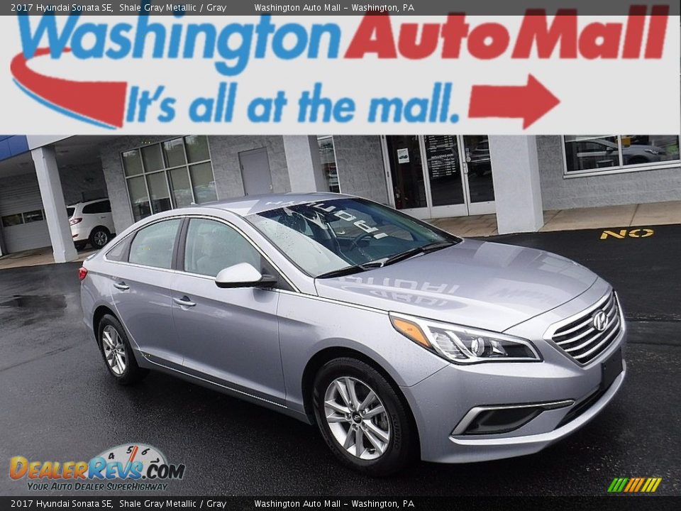 2017 Hyundai Sonata SE Shale Gray Metallic / Gray Photo #1