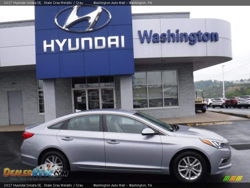 2017 Hyundai Sonata SE Shale Gray Metallic / Gray Photo #2