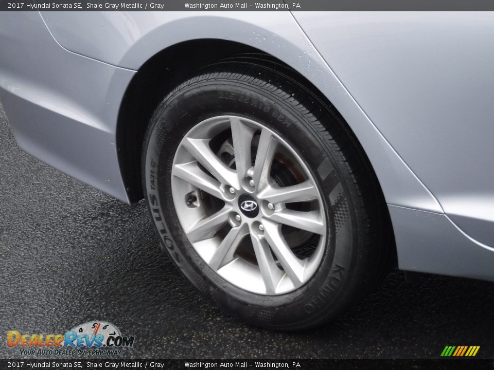 2017 Hyundai Sonata SE Shale Gray Metallic / Gray Photo #3