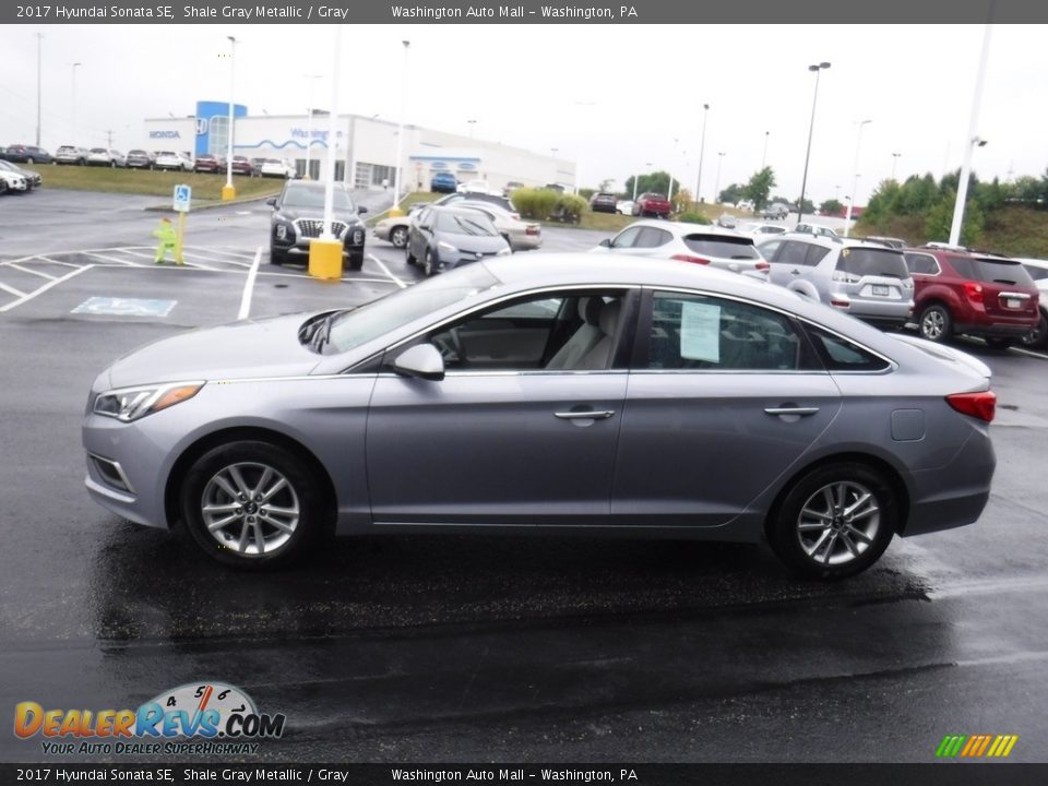 2017 Hyundai Sonata SE Shale Gray Metallic / Gray Photo #6