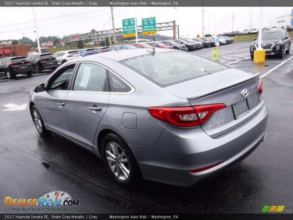 2017 Hyundai Sonata SE Shale Gray Metallic / Gray Photo #7