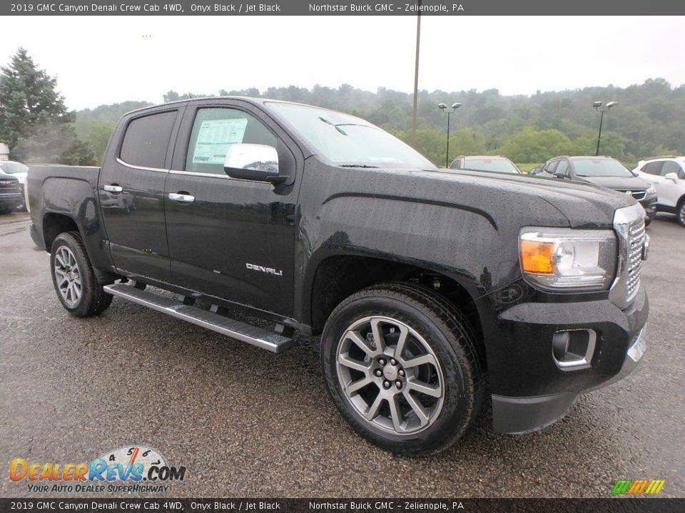 Onyx Black 2019 GMC Canyon Denali Crew Cab 4WD Photo #3