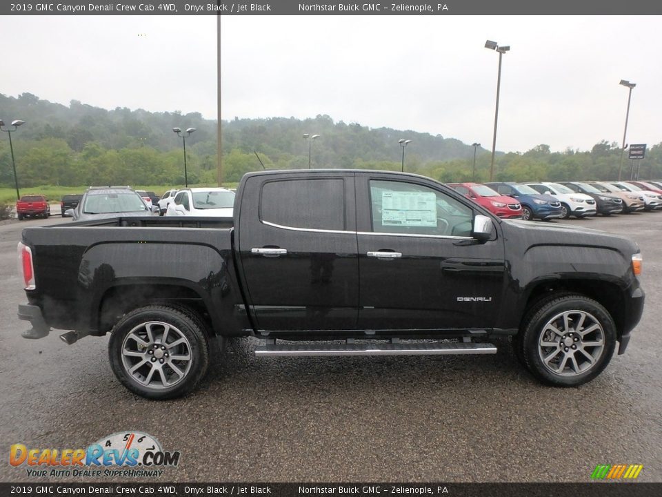 Onyx Black 2019 GMC Canyon Denali Crew Cab 4WD Photo #4