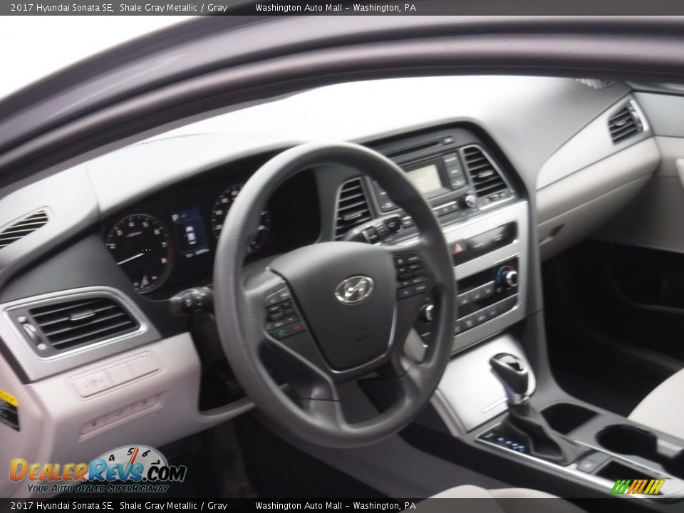 2017 Hyundai Sonata SE Shale Gray Metallic / Gray Photo #10