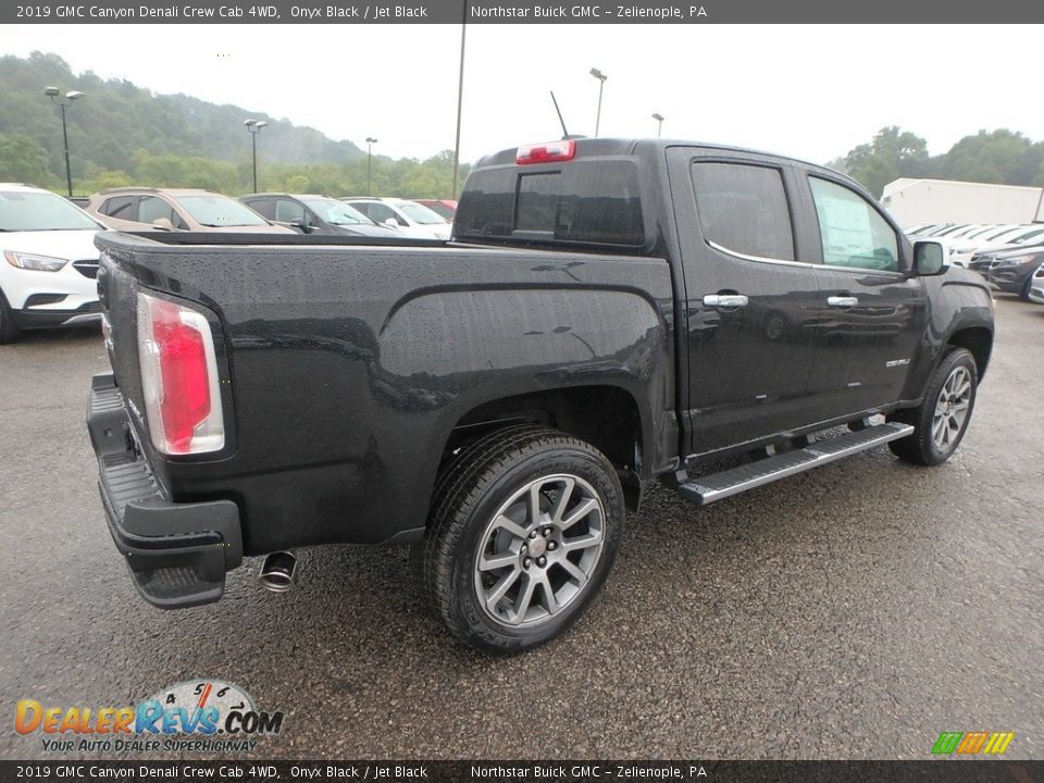 2019 GMC Canyon Denali Crew Cab 4WD Onyx Black / Jet Black Photo #5