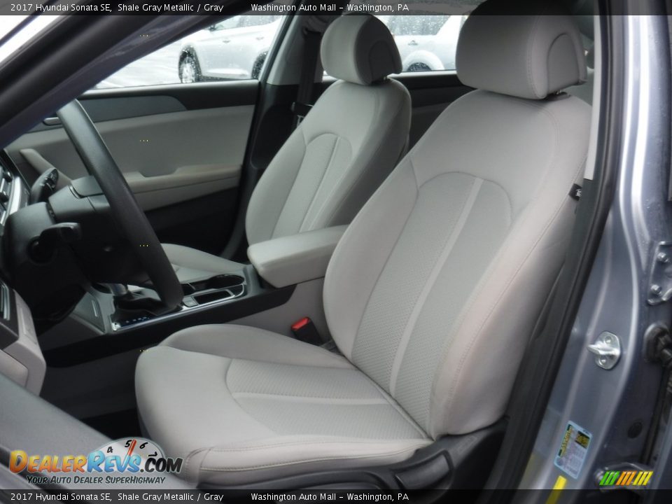 2017 Hyundai Sonata SE Shale Gray Metallic / Gray Photo #12