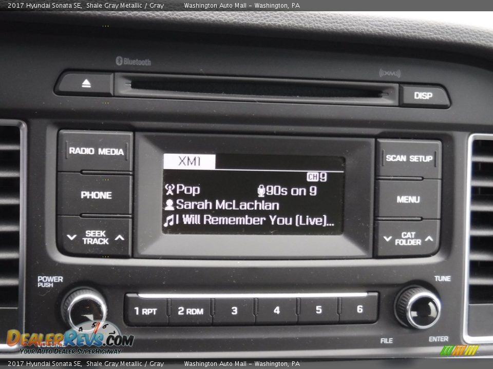 2017 Hyundai Sonata SE Shale Gray Metallic / Gray Photo #16