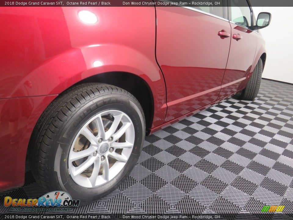 2018 Dodge Grand Caravan SXT Octane Red Pearl / Black Photo #19