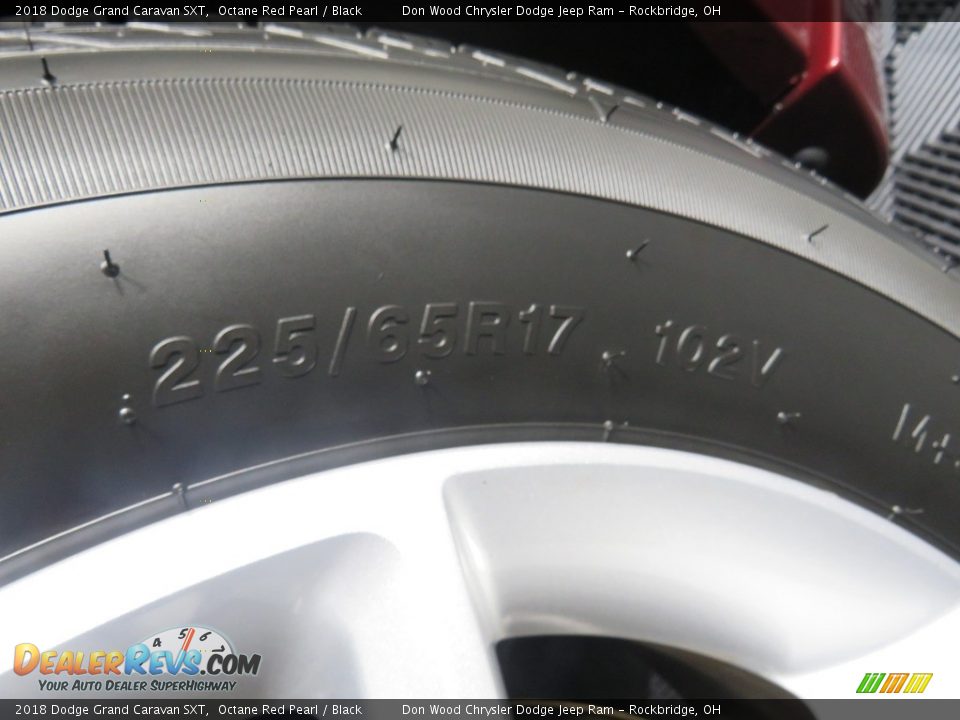 2018 Dodge Grand Caravan SXT Octane Red Pearl / Black Photo #20