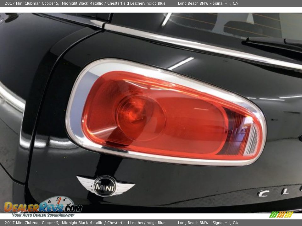 2017 Mini Clubman Cooper S Midnight Black Metallic / Chesterfield Leather/Indigo Blue Photo #21