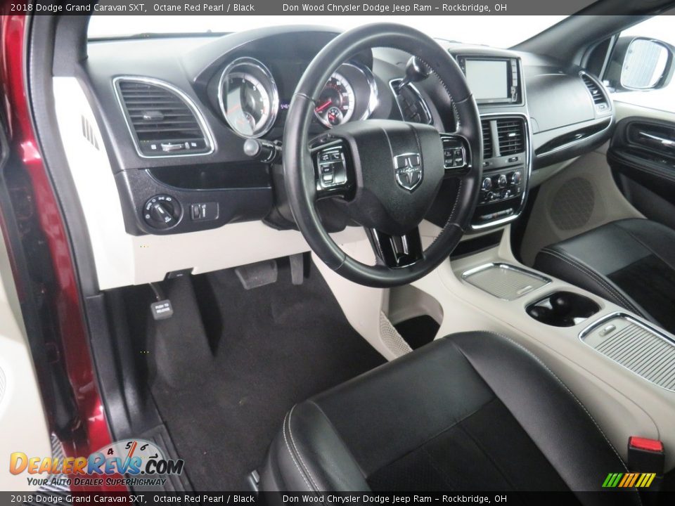 2018 Dodge Grand Caravan SXT Octane Red Pearl / Black Photo #24