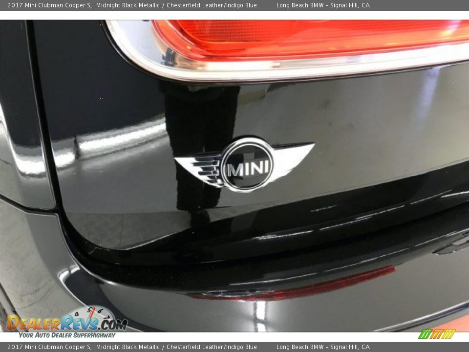 2017 Mini Clubman Cooper S Midnight Black Metallic / Chesterfield Leather/Indigo Blue Photo #22