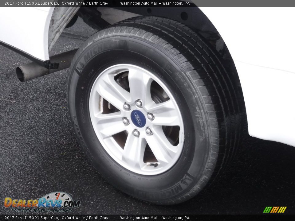 2017 Ford F150 XL SuperCab Oxford White / Earth Gray Photo #3