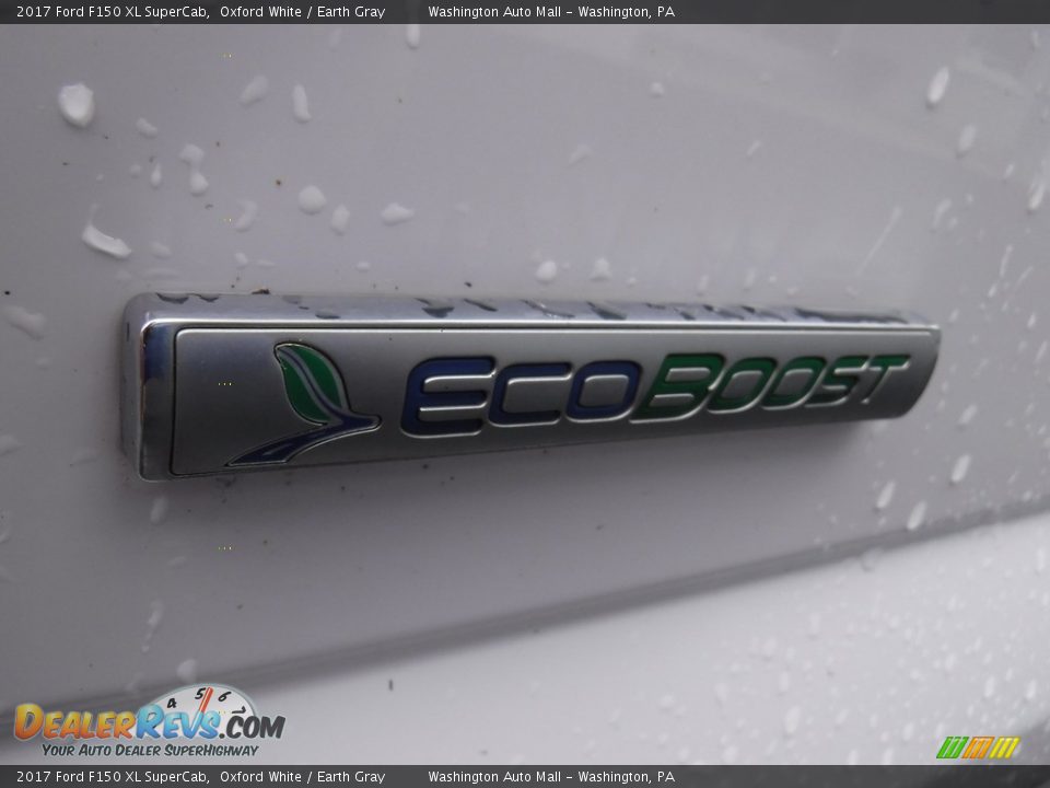2017 Ford F150 XL SuperCab Oxford White / Earth Gray Photo #7