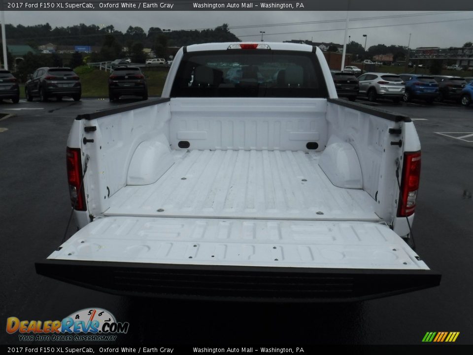 2017 Ford F150 XL SuperCab Oxford White / Earth Gray Photo #12