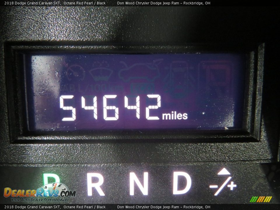 2018 Dodge Grand Caravan SXT Octane Red Pearl / Black Photo #36
