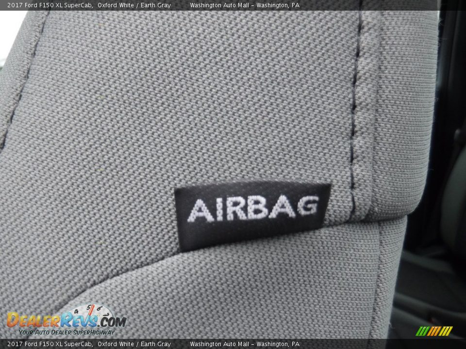 2017 Ford F150 XL SuperCab Oxford White / Earth Gray Photo #15