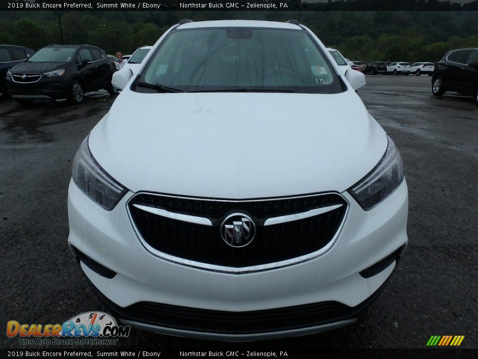 2019 Buick Encore Preferred Summit White / Ebony Photo #2
